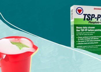 Where can you use Trisodium phosphate cleaner?