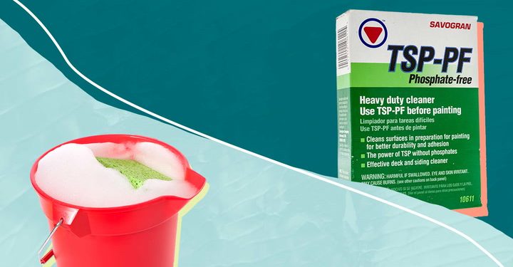 Where can you use Trisodium phosphate cleaner?