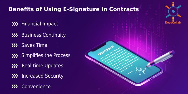 The numerous merits of using eSignatures.