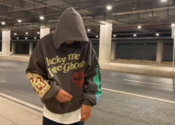 Lucky Me I See Ghosts Hoodie