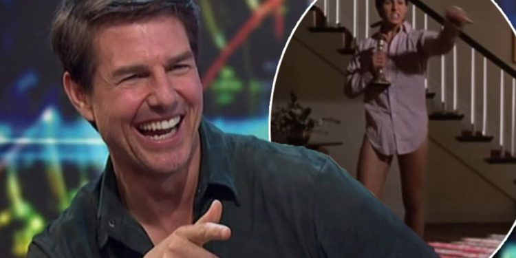 “The Iconic Risky Business Dance Scene”