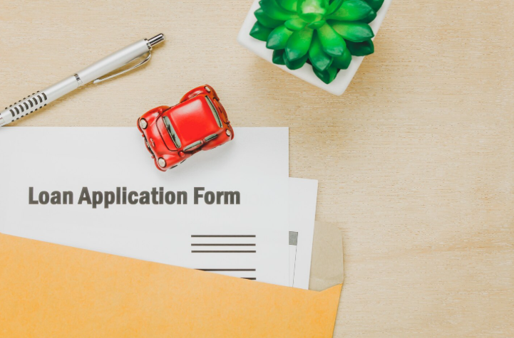 A loan application form.